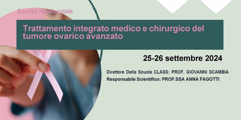 Trattamento integrato medico e chirurgico  del tumore ovarico avanzato