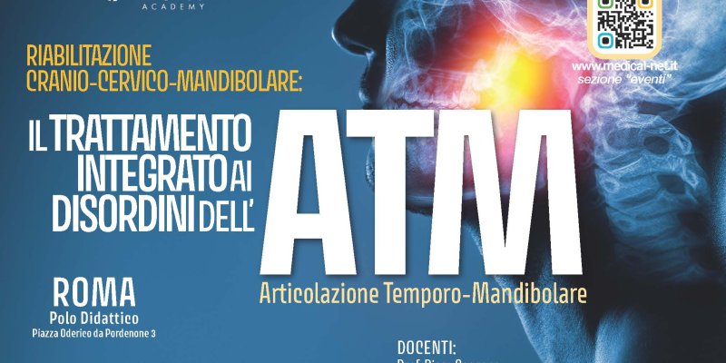 CORSO AVANZATO - Riabilitazione Cranio-Cervico-Mandibolare, il trattamento integrato ai disordini dell’ATM (Articolzione Temporo-Mandibolare)